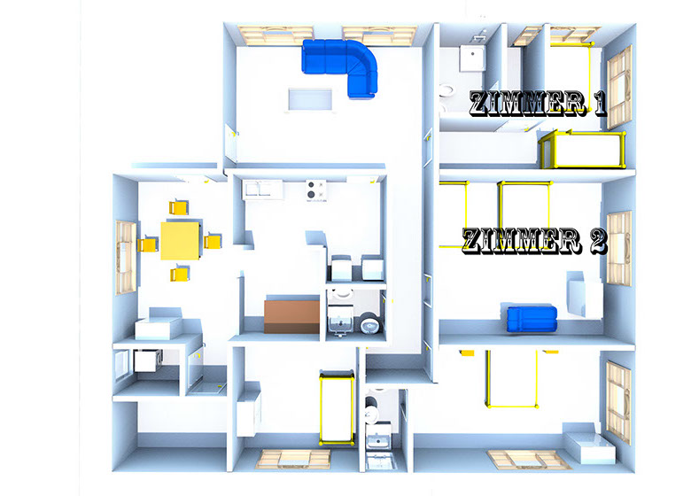 Haupthaus Pool und Garten